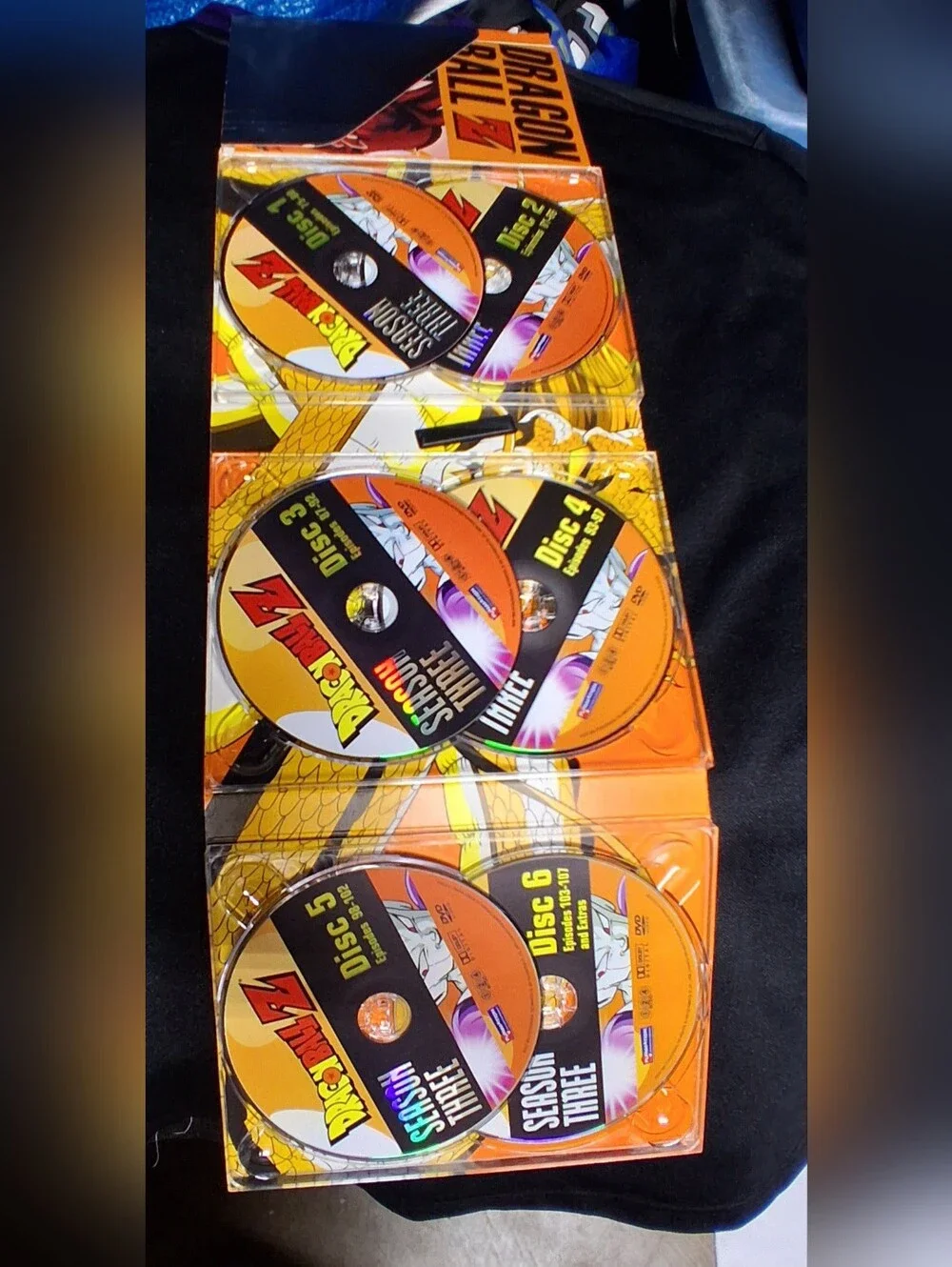 Dragon Ball Z Season Tree DVD Box Set - White & Purple Artwork